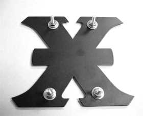 X-Metal Series Logo Badge 6710016